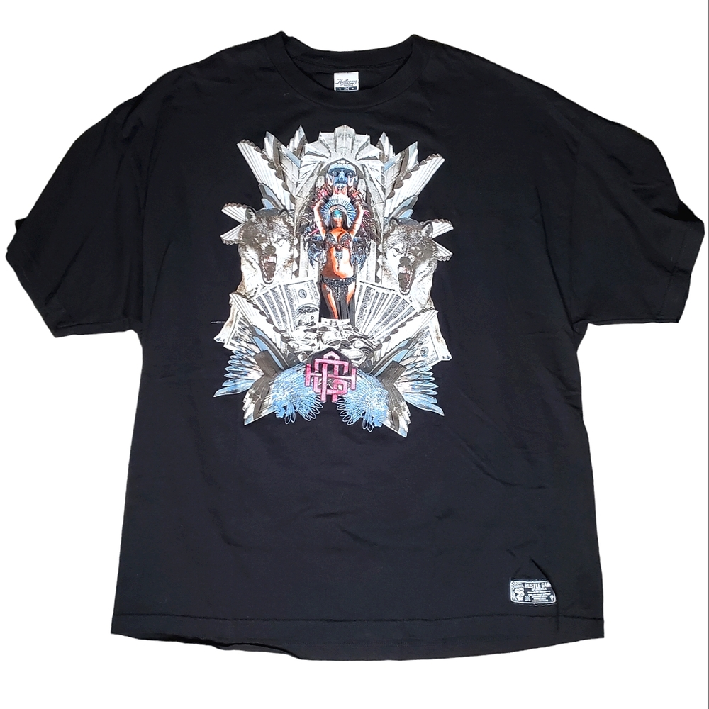 34) HUSTLE GANG Warrior Goddess Sz. 2XL